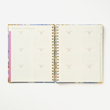 2027 Butterfly Toss 17-Month Weekly Large Spiral Planner