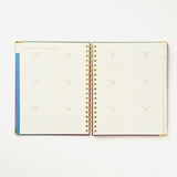 2027 Sneaky Cat Bookshelf 17-Month Large Spiral Planner