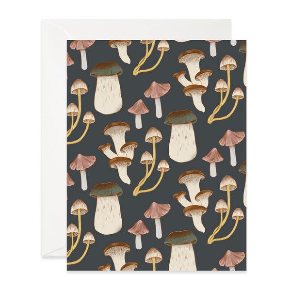 Mushrooms Pattern Card