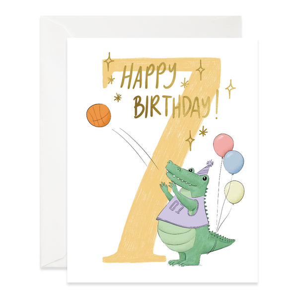 Alligator 7th Birthday