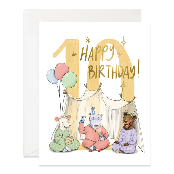 Slumber Party 10th Birthday