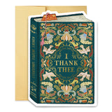 I Thank Thee Book Cover Card