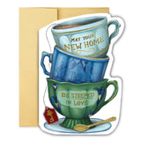 New Home Teacup Stack