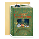 Merry Christmas Book Cover Card