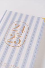 2025 Spring Stripe 17-Month Weekly Medium Bound Planner