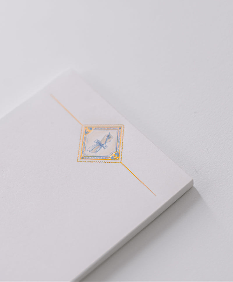 Blue Stamp Notepad