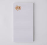 Bookstack and Teacup Notepad