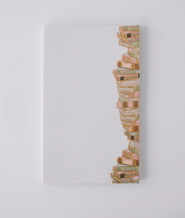 Bookish Large Notepad