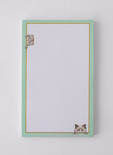 Sneaky Cats on the Border Large Notepad