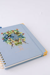 2024 Enchanted Birds 17-Month Weekly Large Spiral Planner