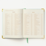 2027 Checkered Plaid 17-Month Weekly Medium Bound Planner