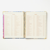 2027 Butterfly Toss 17-Month Weekly Large Spiral Planner