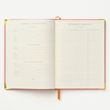 2027 Golden Thistle 12-Month Weekly Medium Bound Planner