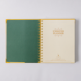 Cat Library Undated Weekly Medium Spiral Planner