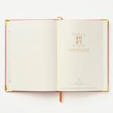 2027 Golden Thistle 12-Month Weekly Medium Bound Planner