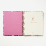 2027 Butterfly Toss 17-Month Weekly Large Spiral Planner