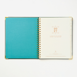 2027 Vintage Daily Agenda 12-Month Weekly Large Spiral Bound Planner