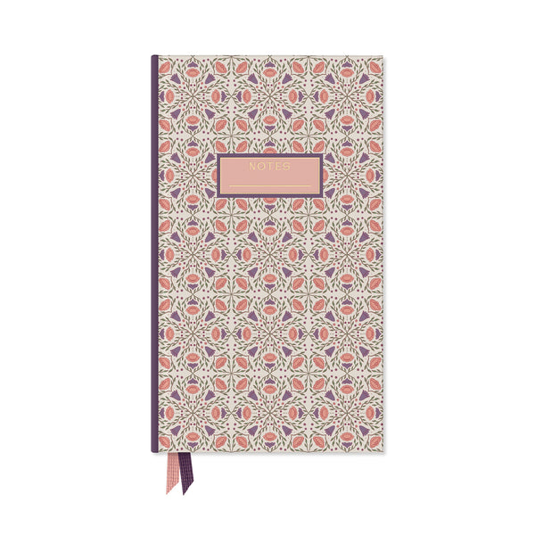 Folk Pattern Pocket Journal - Ivory