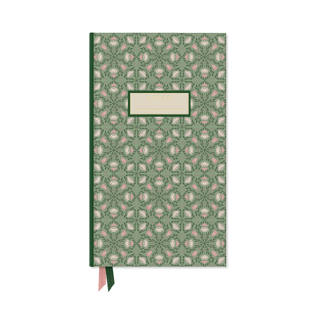 春画　5枚セット Folk Pattern Pocket Journal - Green – Good Juju Ink