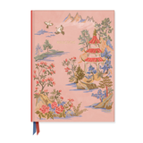 Vintage Chinoiserie Hardcover Notebook