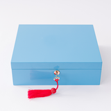 Blue Illumination Lacquer Keepsake Stationery Set