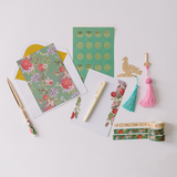 Bird Menagerie Illumination Lacquer Keepsake Stationery Set