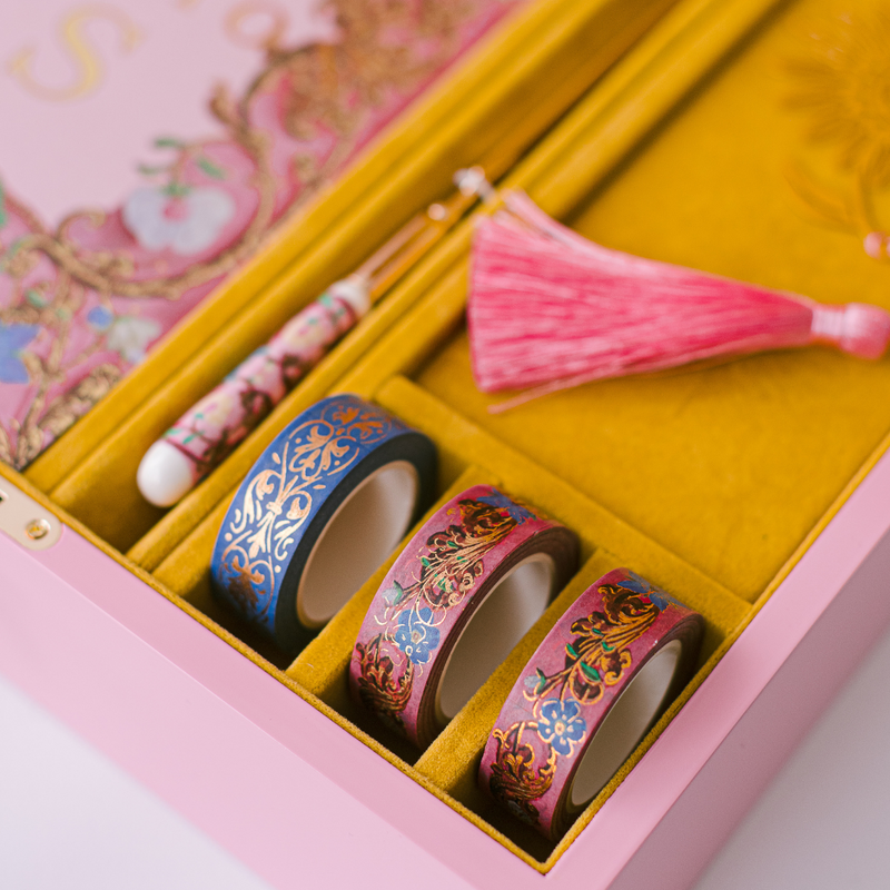 Pink Illumination Lacquer Keepsake Stationery Set