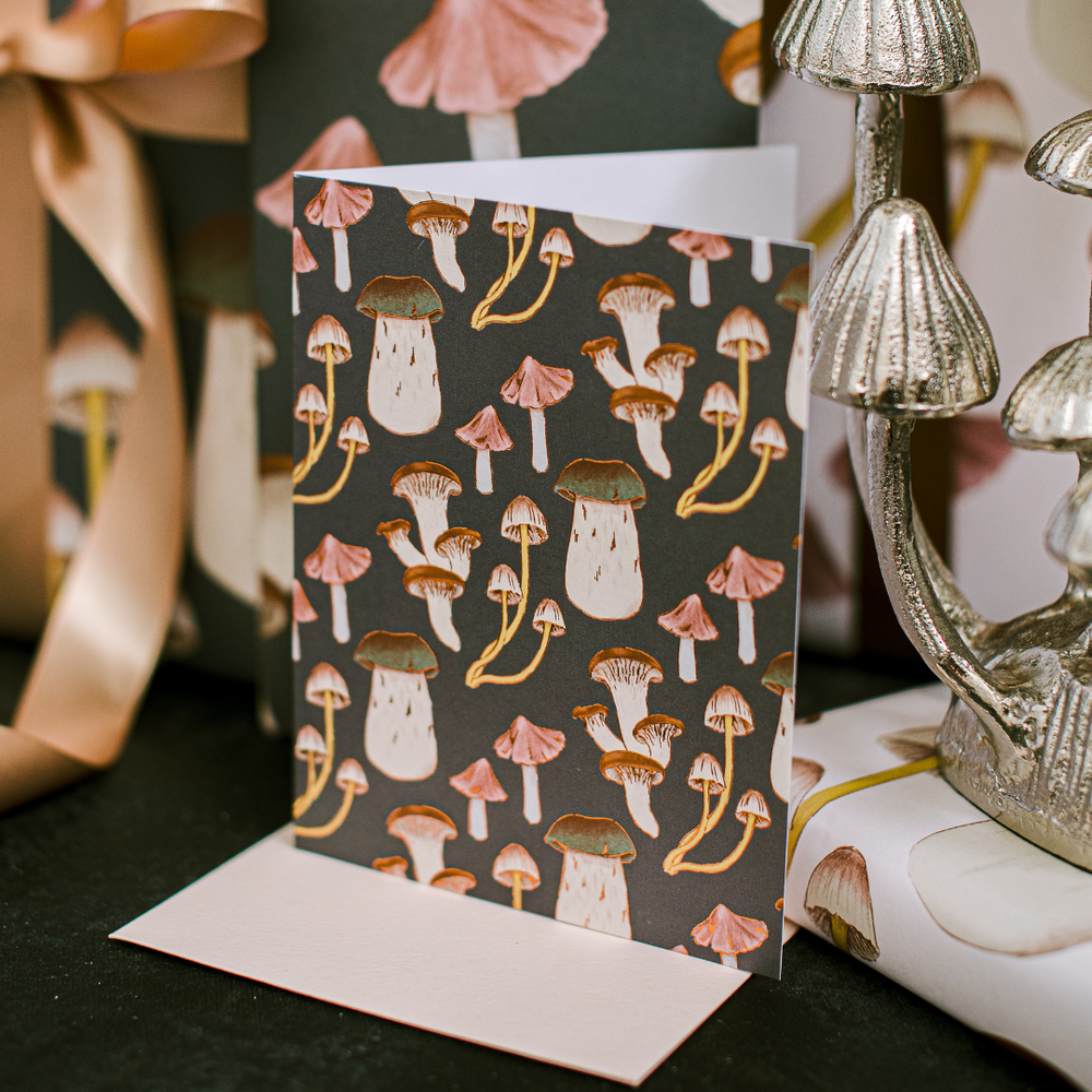 Mushrooms Pattern Card Good Juju Ink Mushrooms Pattern Card Good Juju Ink