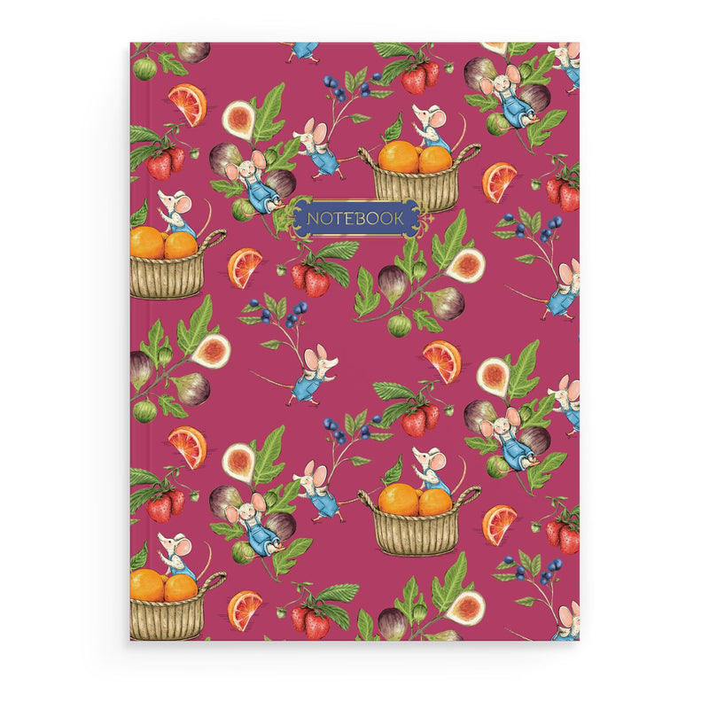 Farmers Market Mice Softcover Notebook