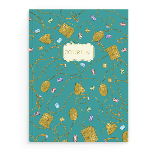 Gem Jewelry Softcover Notebook