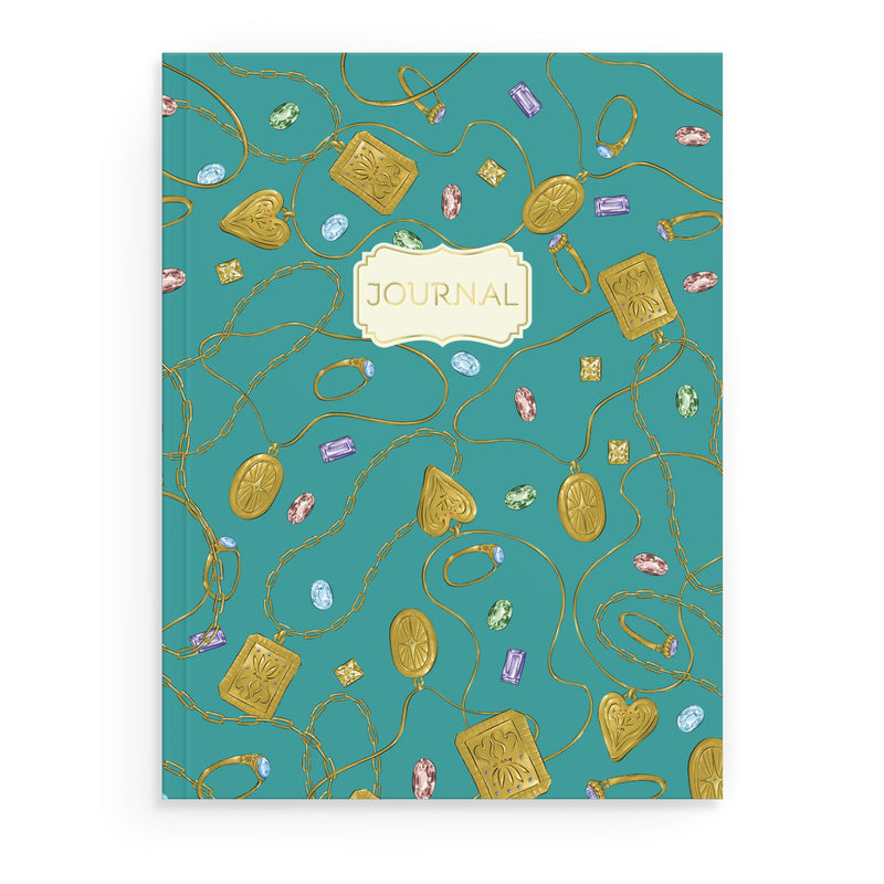 Gem Jewelry Softcover Notebook