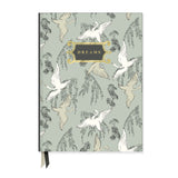Swan Dance Toile Hardcover Notebook