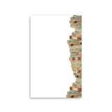 Bookish Large Notepad