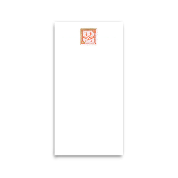 Red Stamp Notepad