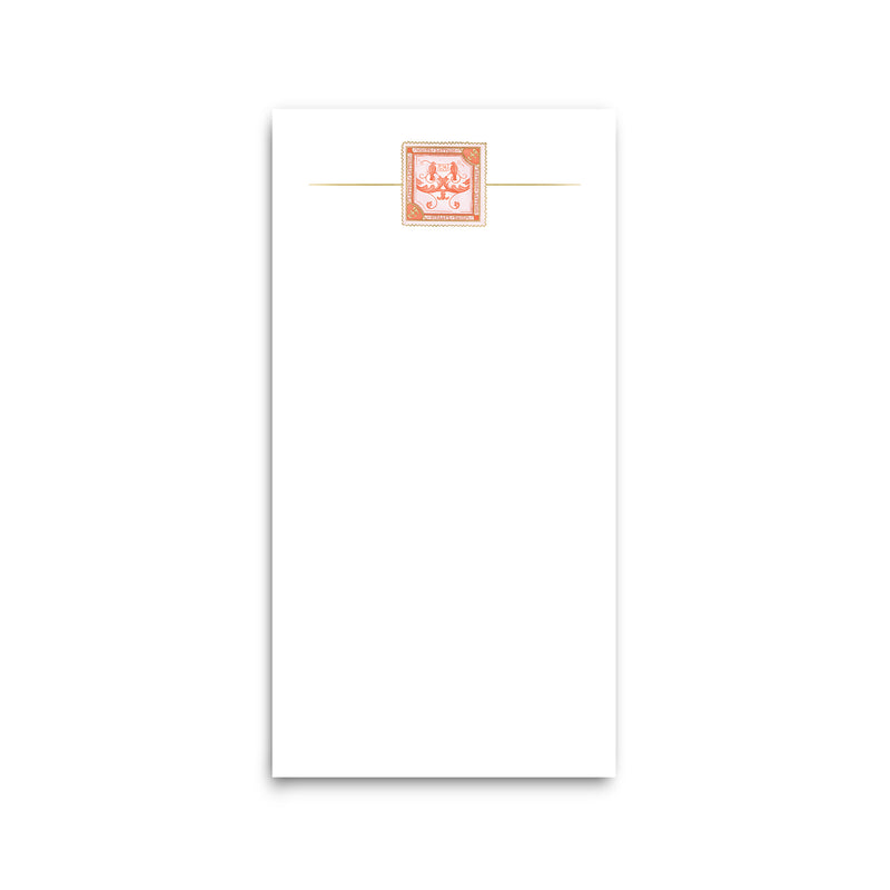 Red Stamp Notepad