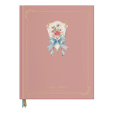 2026 Floral Shield 17-Month Weekly Large Bound Planner