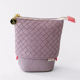 Luxe Standing Pencil Pouch - Lavender