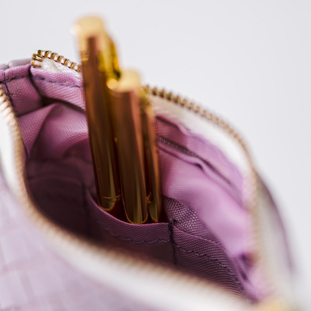 Luxe Standing Pencil Pouch - Lavender – Good Juju Ink