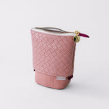 Luxe Standing Pencil Pouch - Blush Pink