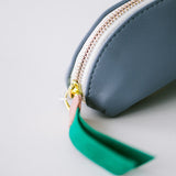 Luxe Slim Pencil Pouch - Periwinkle