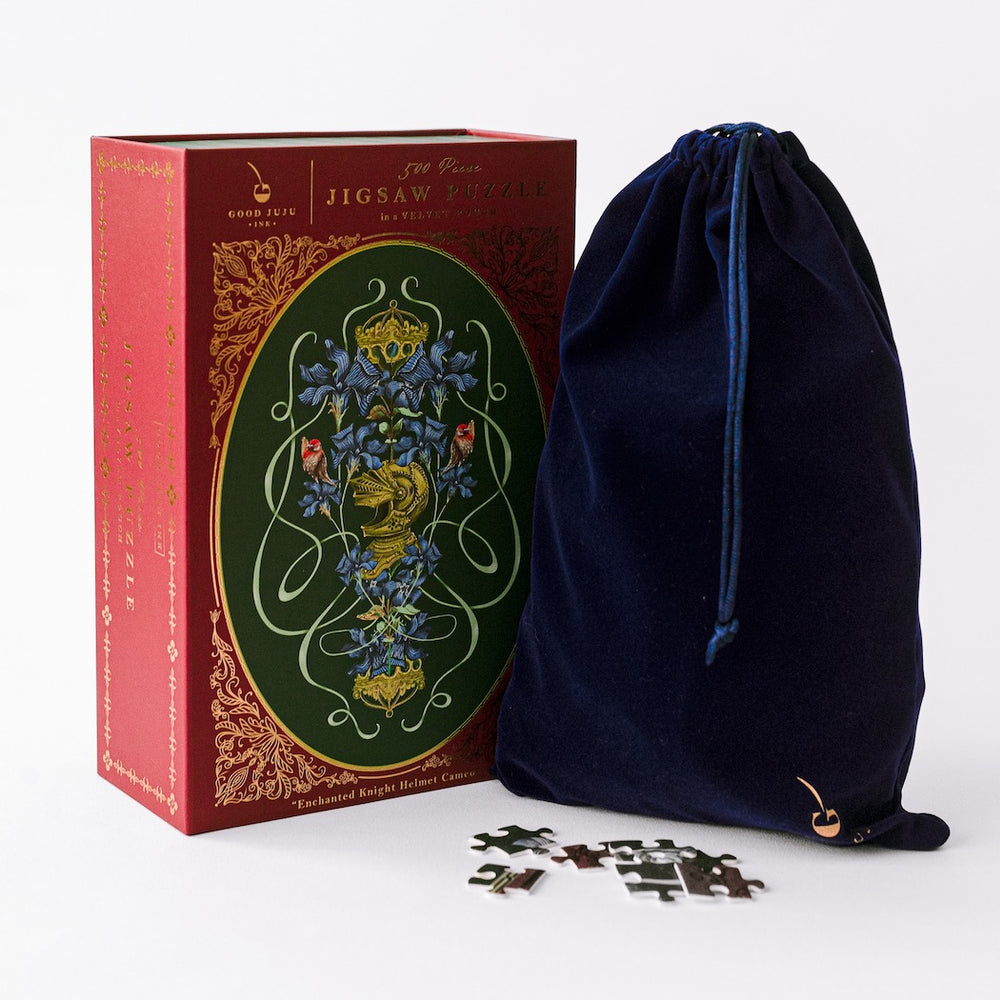 Enchanted Knight Helmet Cameo Puzzle – Good Juju Ink