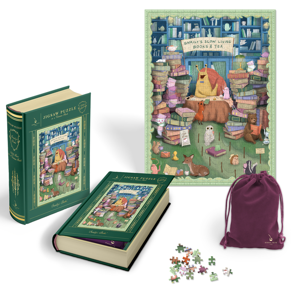 Snaily’s Books 1,000-Piece Puzzle