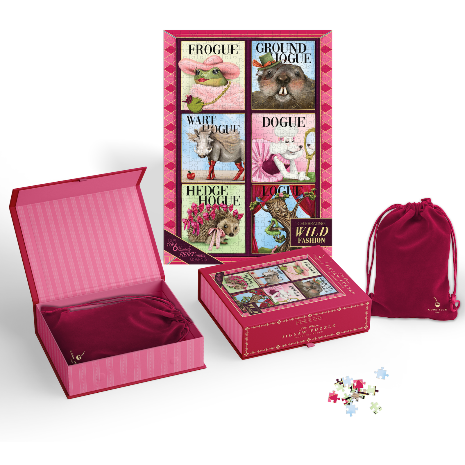 【juju and...】 Hop On In Frog Puzzle – Good Juju Ink