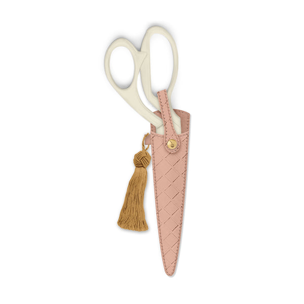 Ivory and Gold Heirloom Scissors - Petunia Pink Case