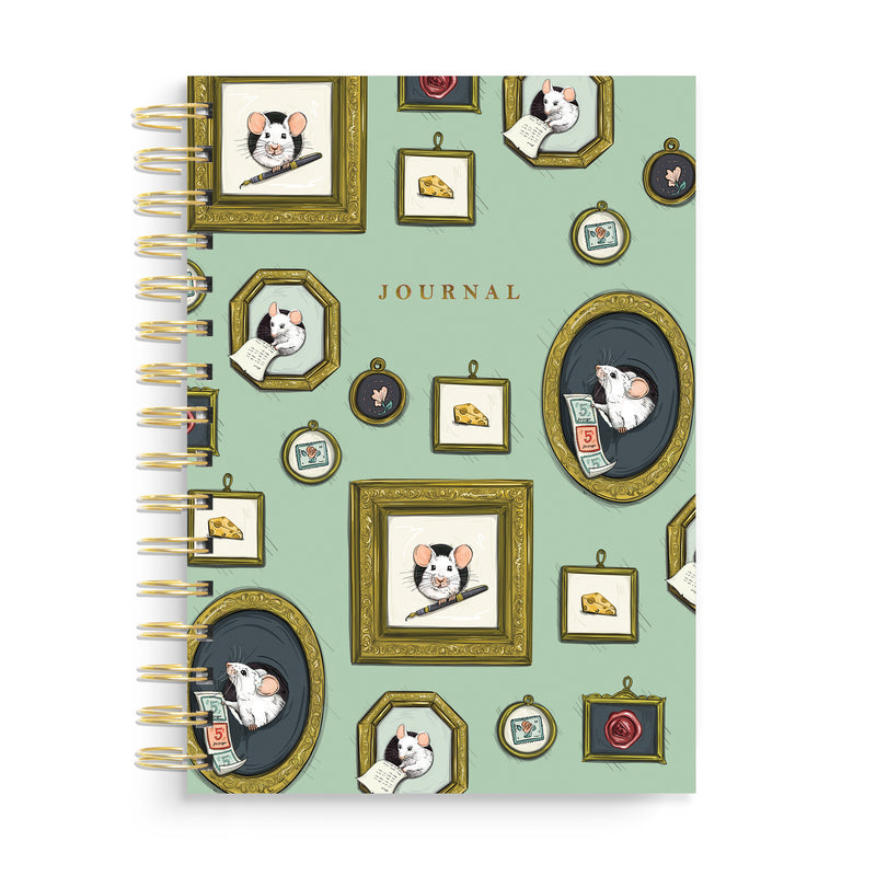 Mouse Cameo Spiral Notebook