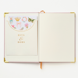 Tulip Blind Embossed Undated Weekly Medium Bound Planner