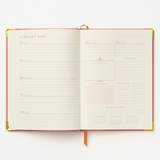 2027 Golden Thistle 12-Month Weekly Medium Bound Planner