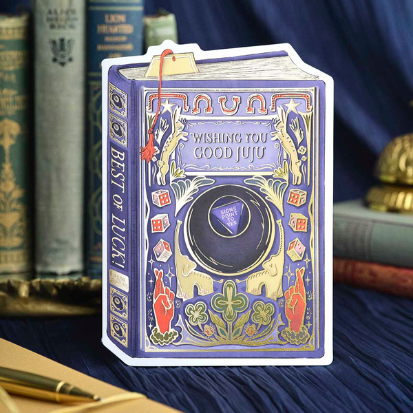 Wishing You Good Juju Book Cover Card