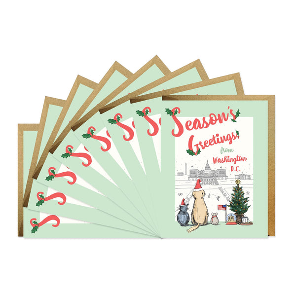 Season's Greetings From Washington D.C. - Boxed Set of Six