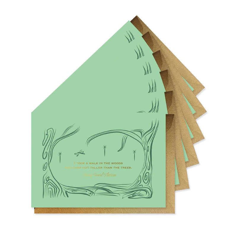 Walk in the Woods Stationery - Boxed Set of Six